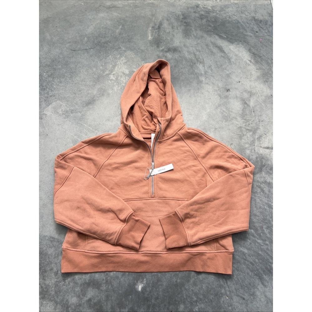 Ododos Hoodie Women's Size Large Peach Color NWT